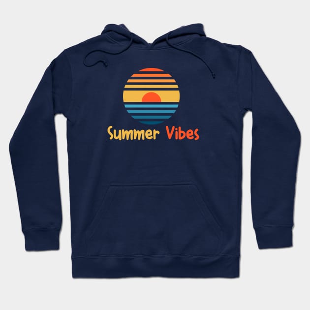 Summer vibes design Hoodie by Hoperative